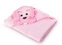 WATERFRIENDS OKRYCIE KĄPIELOWE 100x100 KRÓLIK PINK