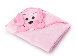 WATERFRIENDS OKRYCIE KĄPIELOWE 100x100 KRÓLIK PINK