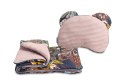 KOMPLET DO WÓZKA WAFEL BOHO BRUDNY RÓŻ KOMPLET DO WÓZKA WAFEL BOHO BRUDNY RÓŻ