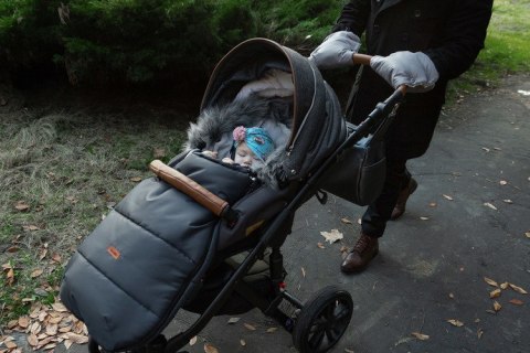 RĘKAWICZKA/MUFKA DO WÓZKA - MINKY GREY RĘKAWICZKA/MUFKA DO WÓZKA - MINKY GREY