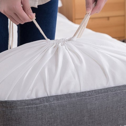 Pojemnik na zabawki kosz, worek na pranie ze ściągaczem 50x40x50 cm OR52WZ6 Pojemnik na zabawki kosz, worek na pranie ze ściągaczem 50x40x50 cm OR52WZ6