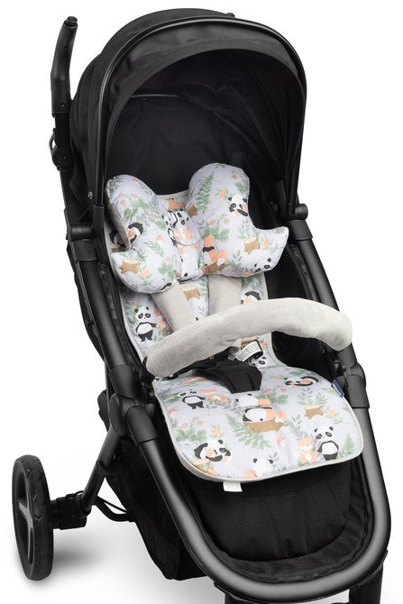 WKŁADKA DO WÓZKA DELUXE PANDA I LIS WKŁADKA DO WÓZKA DELUXE PANDA I LIS