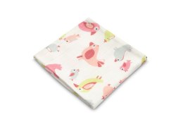 PIELUCHA BAMBUS PTAKI RÓŻOWE 75x75