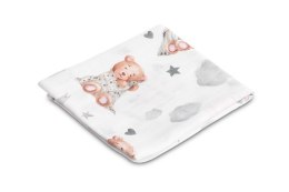 PIELUCHA MUŚLINOWA 70X80 CM MIŚ ŚPIOCH