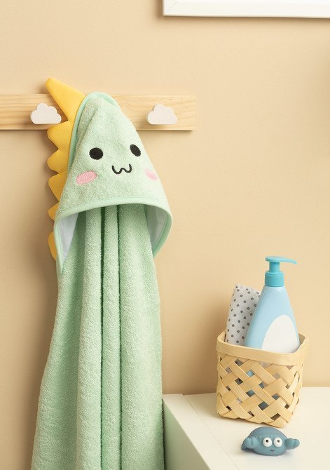 BATHFRIENDS OKRYCIE KĄPIELOWE 100x100 DINO MINT BATHFRIENDS OKRYCIE KĄPIELOWE 100x100 DINO MINT