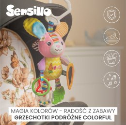 COLORFUL GRZECHOTKA PODRÓŻNA KRÓLIK