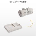 KOC AŻUROWY MOLI JASNY SZARY