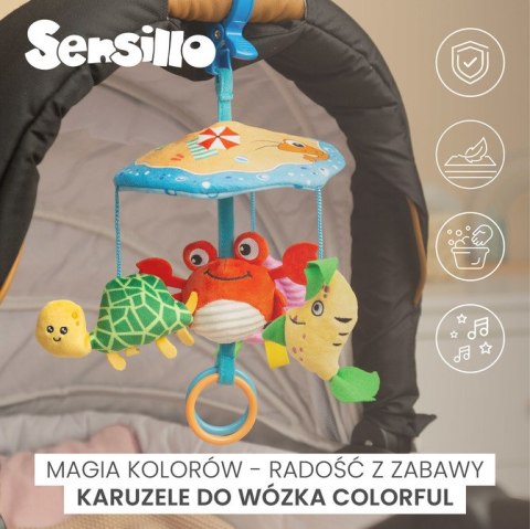 COLORFUL KARUZELA DO WÓZKA ŻABA COLORFUL KARUZELA DO WÓZKA ŻABA