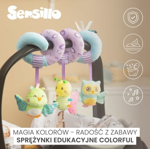 COLORFUL SPRĘŻYNKA EDUKACYJNA DINO COLORFUL SPRĘŻYNKA EDUKACYJNA DINO