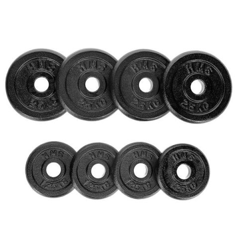 ST20 SZTANGIELKI W WALIZCE 2 x 10 KG BLACK HMS ST20 SZTANGIELKI W WALIZCE 2 x 10 KG BLACK HMS