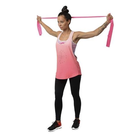 TP01 PINK 0.7 x 120 x 1200 MM TAŚMA PILATES HMS TP01 PINK 0.7 x 120 x 1200 MM TAŚMA PILATES HMS