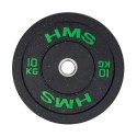 HTBR10 GREEN TALERZ OLIMPIJSKI BUMPER 10 KG HMS HTBR10 GREEN TALERZ OLIMPIJSKI BUMPER 10 KG HMS