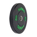 HTBR10 GREEN TALERZ OLIMPIJSKI BUMPER 10 KG HMS HTBR10 GREEN TALERZ OLIMPIJSKI BUMPER 10 KG HMS