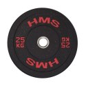 HTBR25 RED TALERZ OLIMPIJSKI BUMPER 25 KG HMS HTBR25 RED TALERZ OLIMPIJSKI BUMPER 25 KG HMS