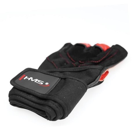 RST01 BLACK/RED ROZM. S RĘKAWICE NA SIŁOWNIĘ HMS RST01 BLACK/RED ROZM. S RĘKAWICE NA SIŁOWNIĘ HMS