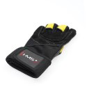RST01 BLACK/YELLOW ROZM. L RĘKAWICE NA SIŁOWNIĘ HMS RST01 BLACK/YELLOW ROZM. L RĘKAWICE NA SIŁOWNIĘ HMS