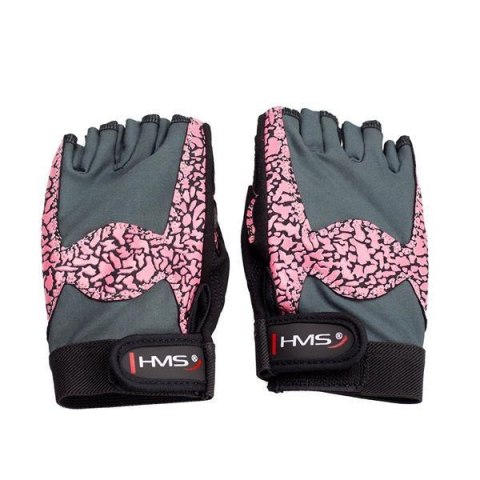 RST03 PINK/GRAY ROZM. L RĘKAWICE NA SIŁOWNIĘ HMS RST03 PINK/GRAY ROZM. L RĘKAWICE NA SIŁOWNIĘ HMS