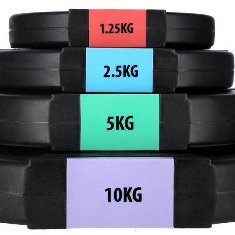 GSP40 SZTANGA, TALERZE KOMPOZYT 42 KG HMS GSP40 SZTANGA, TALERZE KOMPOZYT 42 KG HMS