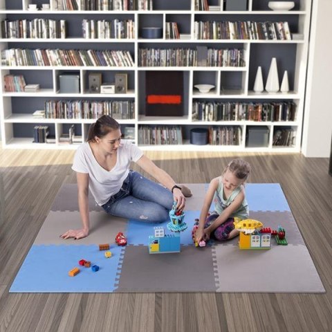 MP10 MATA PUZZLE MULTIPACK BLUE-GREY 9 ELEMENTÓW 10MM ONE FITNESS MP10 MATA PUZZLE MULTIPACK BLUE-GREY 9 ELEMENTÓW 10MM ONE FITNESS