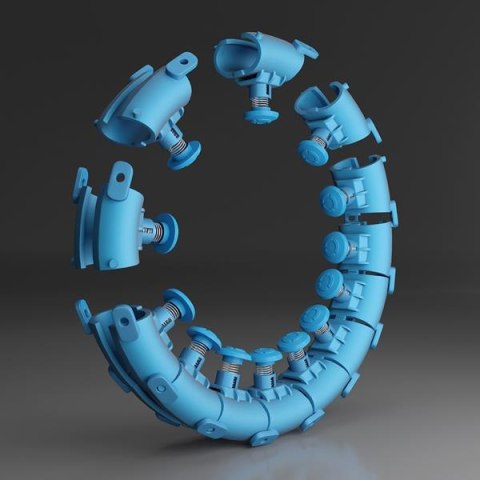 HHW01 BLUE HULA HOP Z WYPUSTKAMI I OBCIĄŻNIKIEM HMS HHW01 BLUE HULA HOP Z WYPUSTKAMI I OBCIĄŻNIKIEM HMS