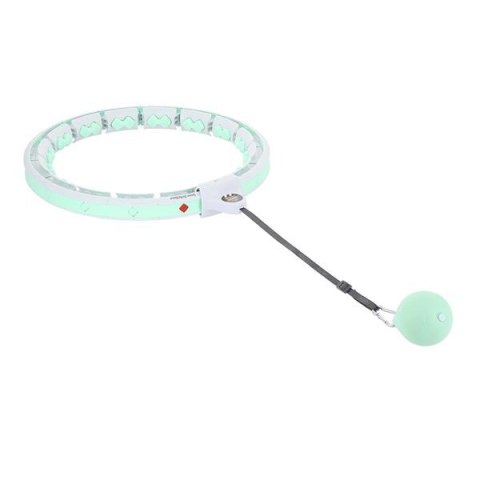 HHW06 GREEN HULA HOP Z WYPUSTKAMI I OBCIĄŻNIKIEM + LICZNIK HMS HHW06 GREEN HULA HOP Z WYPUSTKAMI I OBCIĄŻNIKIEM + LICZNIK HMS