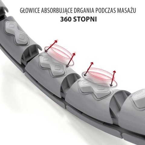 HHW06 HULA HOP BLACK Z WYPUSTKAMI I OBCIĄŻNIKIEM + LICZNIK HMS HHW06 HULA HOP BLACK Z WYPUSTKAMI I OBCIĄŻNIKIEM + LICZNIK HMS