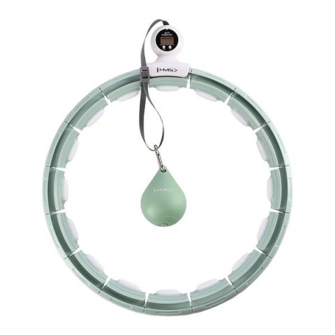 HHM15 HULA HOP GREEN Z MAGNESEM I OBCIĄŻNIKIEM + LICZNIK HMS HHM15 HULA HOP GREEN Z MAGNESEM I OBCIĄŻNIKIEM + LICZNIK HMS