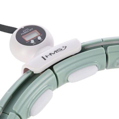 HHM15 HULA HOP GREEN Z MAGNESEM I OBCIĄŻNIKIEM + LICZNIK HMS HHM15 HULA HOP GREEN Z MAGNESEM I OBCIĄŻNIKIEM + LICZNIK HMS