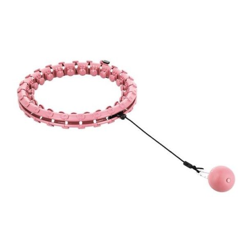 HHW01 HULA HOP PINK Z WYPUSTKAMI I OBCIĄŻNIKIEM HMS HHW01 HULA HOP PINK Z WYPUSTKAMI I OBCIĄŻNIKIEM HMS