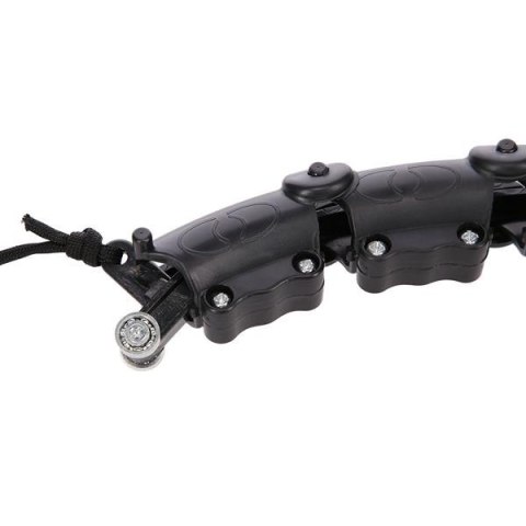 HHW02 HULA HOP BLACK Z WYPUSTKAMI I OBCIĄŻNIKIEM HMS HHW02 HULA HOP BLACK Z WYPUSTKAMI I OBCIĄŻNIKIEM HMS