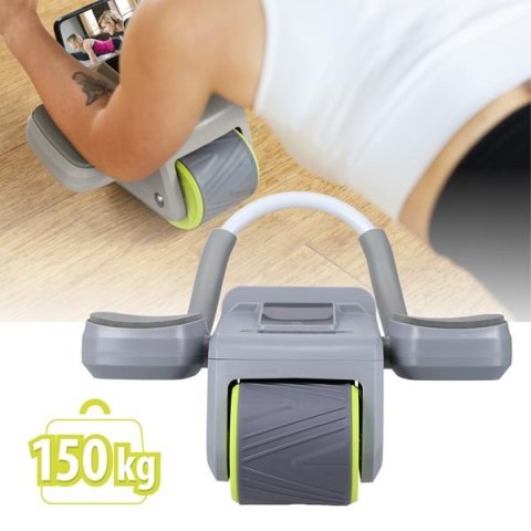 KA08 GRAY ABS AUTOMATYCZNE KOŁO DO ĆWICZEŃ MIĘŚNI BRZUCHA Z WYŚWIETLACZEM LCD I ŁADOWANIEM HMS KA08 GRAY ABS AUTOMATYCZNE KOŁO DO ĆWICZEŃ MIĘŚNI BRZUCHA Z WYŚWIETLACZEM LCD I ŁADOWANIEM HMS