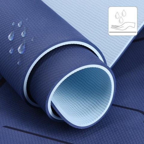 YM10 MATA TPE DO JOGI DARK BLUE HMS YM10 MATA TPE DO JOGI DARK BLUE HMS