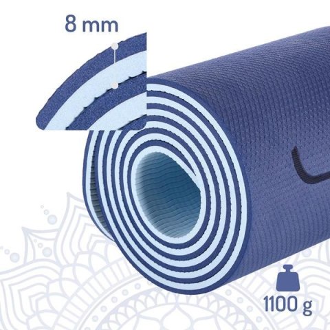 YM10 MATA TPE DO JOGI DARK BLUE HMS YM10 MATA TPE DO JOGI DARK BLUE HMS