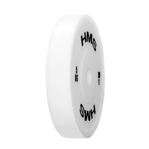 TPP05 WHITE TALERZ OLIMPIJSKI PE 2 x 5.0 KG HMS TPP05 WHITE TALERZ OLIMPIJSKI PE 2 x 5.0 KG HMS