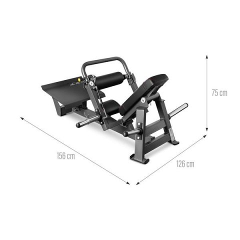 MHT01 MASZYNA DO ĆWICZEŃ MIĘŚNI POŚLADKÓW HIP THRUST Z WOLNYM CIĘŻAREM COMMERCIAL HMS MHT01 MASZYNA DO ĆWICZEŃ MIĘŚNI POŚLADKÓW HIP THRUST Z WOLNYM CIĘŻAREM COMMERCIAL HMS