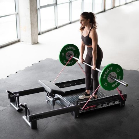 PHT25 PLATFORMA DO ĆWICZEŃ MIĘŚNI POŚLADKÓW HIP THRUST I MARTWEGO CIĄGU HMS PHT25 PLATFORMA DO ĆWICZEŃ MIĘŚNI POŚLADKÓW HIP THRUST I MARTWEGO CIĄGU HMS