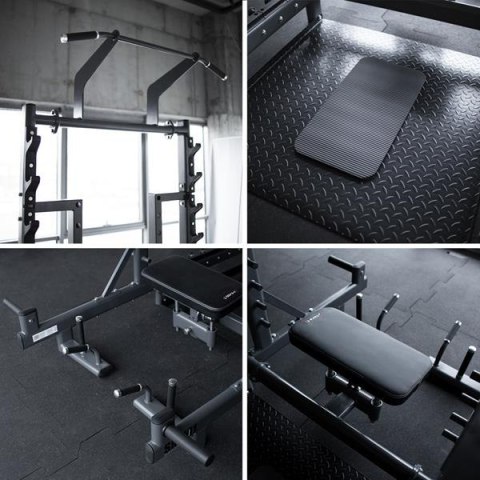 SMP01 STOJAK MULTIFUNKCYJNY Z PLATFORMĄ DO PODNOSZENIA CIĘŻARÓW I HIP THRUST COMMERCIAL HMS SMP01 STOJAK MULTIFUNKCYJNY Z PLATFORMĄ DO PODNOSZENIA CIĘŻARÓW I HIP THRUST COMMERCIAL HMS