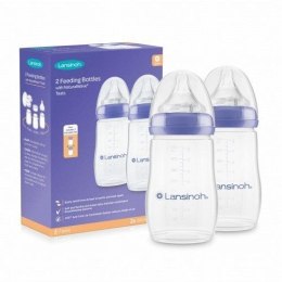 4077 BUTELKA 240ML X 2 + SMOCZEK NW LANSINOH