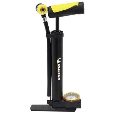 POMPKA ROWEROWA MINI Z MANOMETREM 2w1 ALU MICHELIN 8 bar(120PSI) POMPKA ROWEROWA MINI Z MANOMETREM 2w1 ALU MICHELIN 8 bar(120PSI)