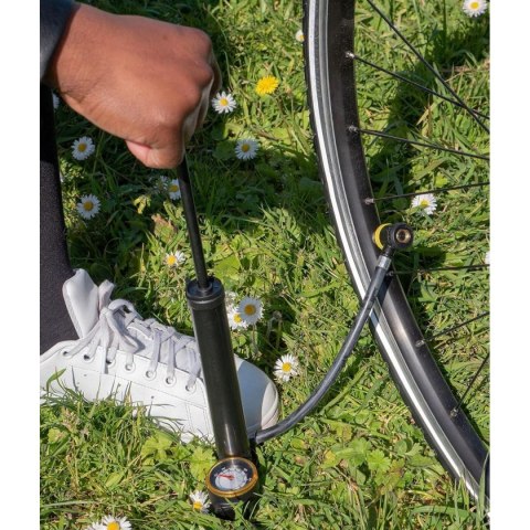 POMPKA ROWEROWA MINI Z MANOMETREM 2w1 ALU MICHELIN 8 bar(120PSI) POMPKA ROWEROWA MINI Z MANOMETREM 2w1 ALU MICHELIN 8 bar(120PSI)