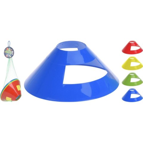 PACHOŁEK ZNACZNIK BOISKA ŚR 19CM 4SZT KOLOROWY PACHOŁEK ZNACZNIK BOISKA ŚR 19CM 4SZT KOLOROWY