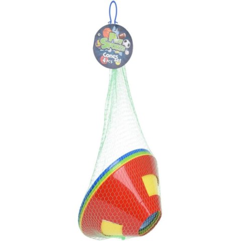 PACHOŁEK ZNACZNIK BOISKA ŚR 19CM 4SZT KOLOROWY PACHOŁEK ZNACZNIK BOISKA ŚR 19CM 4SZT KOLOROWY