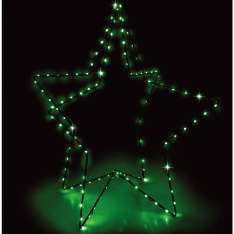 GWIAZDA 3D DEKORACYJNA STOJĄCA 120LED RGB 80CM GWIAZDA 3D DEKORACYJNA STOJĄCA 120LED RGB 80CM