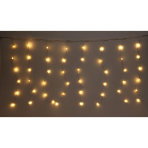 LAMPKI CHOINKOWE KURTYNA ŚWIETLNA ZEW/WEW 120 LED 300X60CM Z PILOTEM CIEPŁY BIAŁY LAMPKI CHOINKOWE KURTYNA ŚWIETLNA ZEW/WEW 120 LED 300X60CM Z PILOTEM CIEPŁY BIAŁY