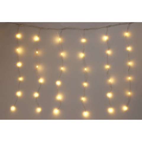 LAMPKI CHOINKOWE KURTYNA ŚWIETLNA ZEW/WEW 144 LED 120X120CM Z PILOTEM CIEPŁY BIAŁY LAMPKI CHOINKOWE KURTYNA ŚWIETLNA ZEW/WEW 144 LED 120X120CM Z PILOTEM CIEPŁY BIAŁY
