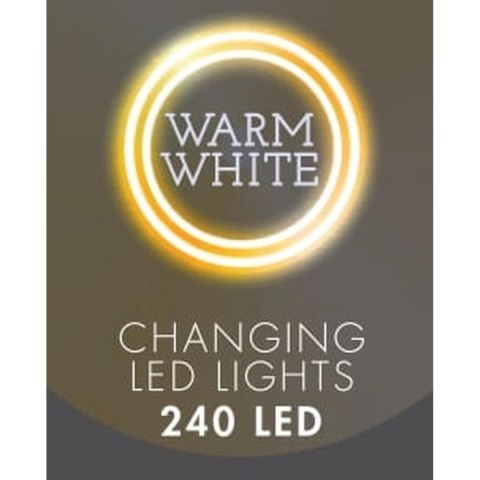 LAMPKI CHOINKOWE KURTYNA ŚWIETLNA ZEW/WEW 240 LED 600X60CM Z PILOTEM CIEPŁY BIAŁY LAMPKI CHOINKOWE KURTYNA ŚWIETLNA ZEW/WEW 240 LED 600X60CM Z PILOTEM CIEPŁY BIAŁY