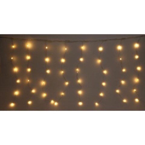 LAMPKI CHOINKOWE KURTYNA ŚWIETLNA ZEW/WEW 400 LED WW 200X200CM Z PILOTEM CIEPŁY BIAŁY LAMPKI CHOINKOWE KURTYNA ŚWIETLNA ZEW/WEW 400 LED WW 200X200CM Z PILOTEM CIEPŁY BIAŁY