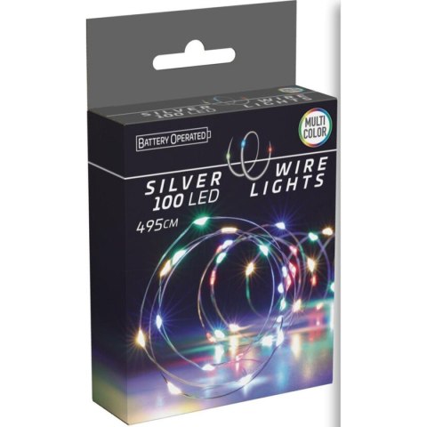 LAMPKI DRUCIKI NA BATERIE GIRLANDA 100 LED MULTIKOLOR LAMPKI DRUCIKI NA BATERIE GIRLANDA 100 LED MULTIKOLOR