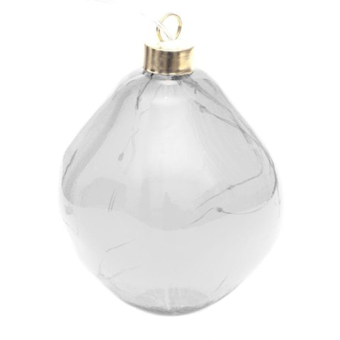 BOMBKA FORMÓWKA SZKLANA KROPLA 2SZT LED 12CM ANTRACYT BOMBKA FORMÓWKA SZKLANA KROPLA 2SZT LED 12CM ANTRACYT