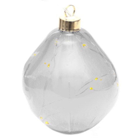 BOMBKA FORMÓWKA SZKLANA KROPLA 2SZT LED 12CM ANTRACYT BOMBKA FORMÓWKA SZKLANA KROPLA 2SZT LED 12CM ANTRACYT
